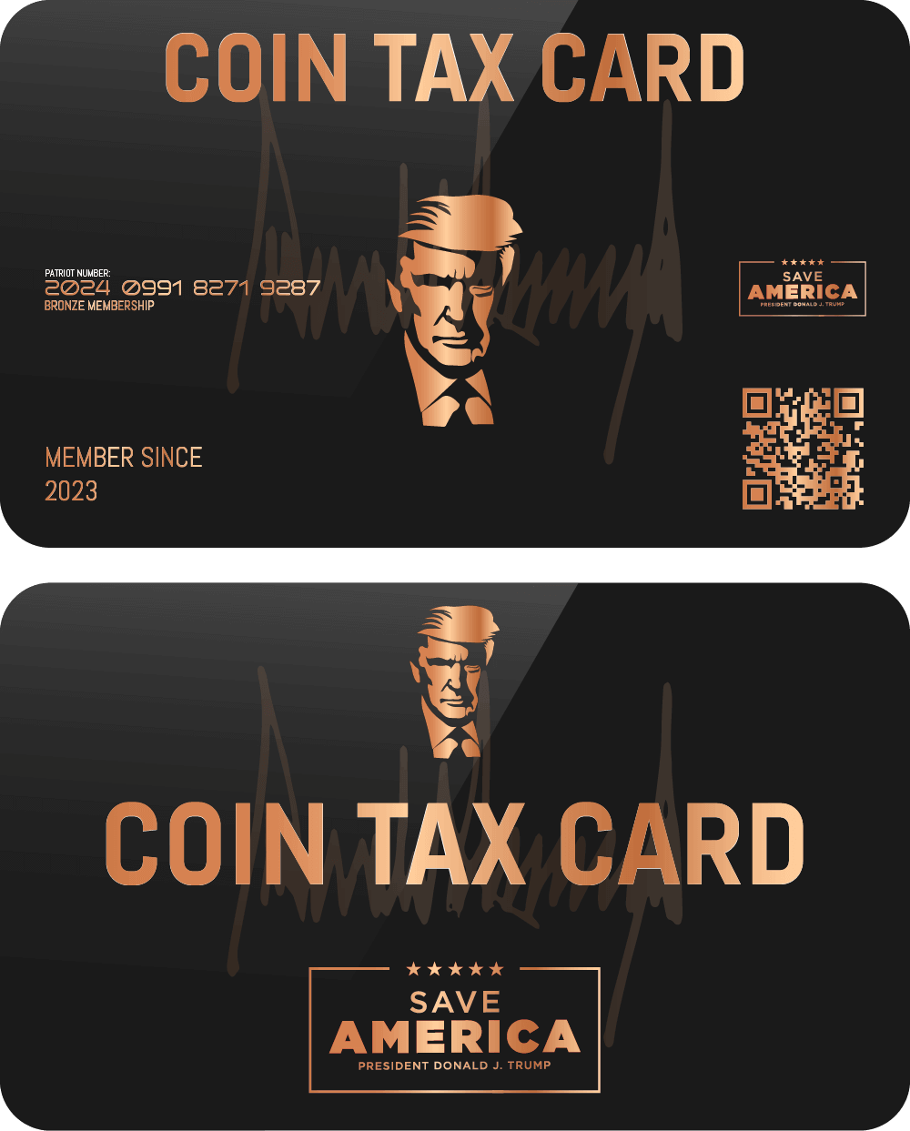 coin tax card