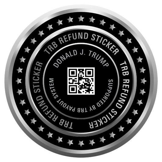trb refund sticker
