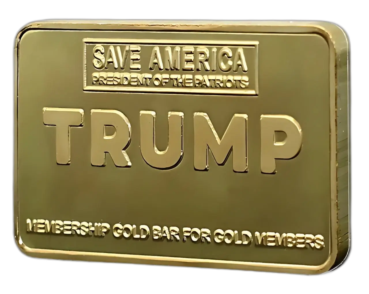 trump gold bar